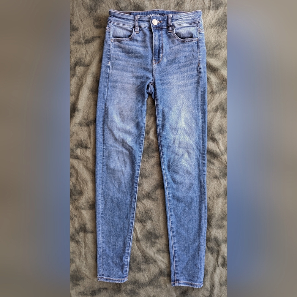 American Eagle Ne(x)t Level Stretch Hi-Rise Jegging! Size 4!